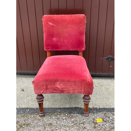 10 - A victorian nursing chair