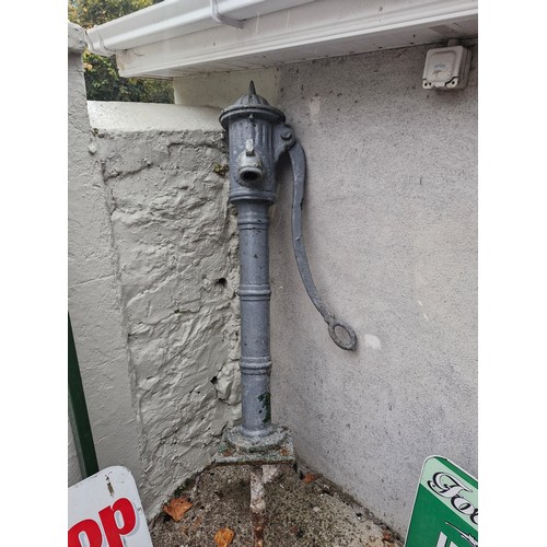 206 - A Victorian cast iron estate garden / yard water pump. 

From our vendor in Kilkenny it sat in the b... 