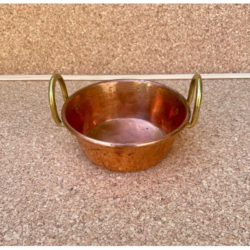 58 - Portugess copper and brass bowl