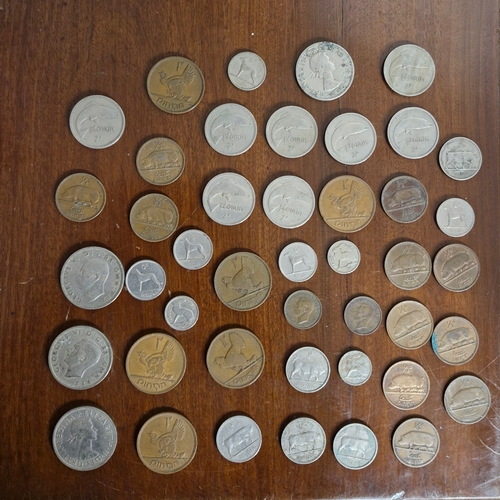 205 - A selection of Irish coins