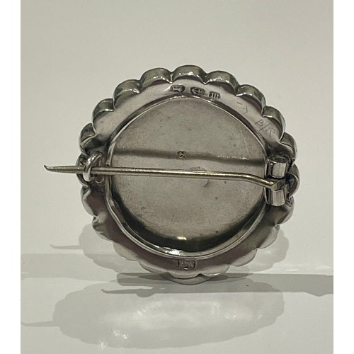 45 - Arts and Crafts silver brooch