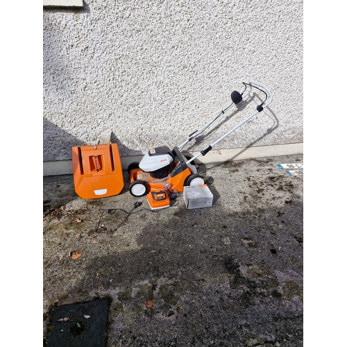 158 - Stihl electric lawnmower