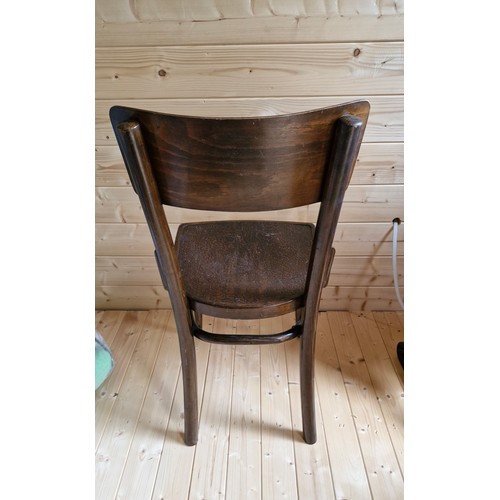 196 - 1920 Bentwood Polish chair.