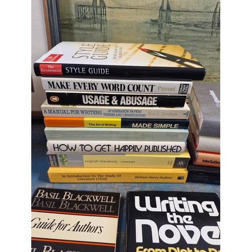 189 - An interesting selection of books on writing and the study of writing.