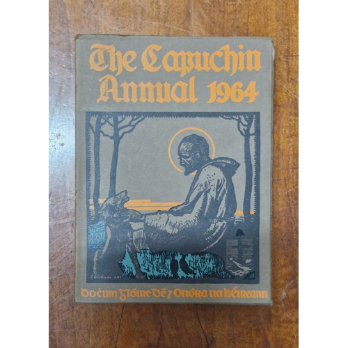 61 - A collection of Capuchin Annuals. 64, 65, 67, 68, 69, 70, 71, 72, 73, 74.