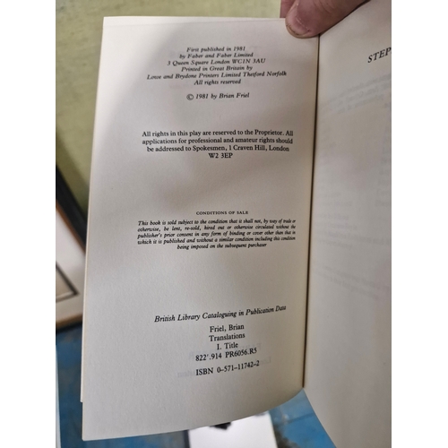 16 - Brian Friel Translations 1981 Farber and Farber.
and
Henrik Ibsen's John Gabriel Borkman in a Versio... 