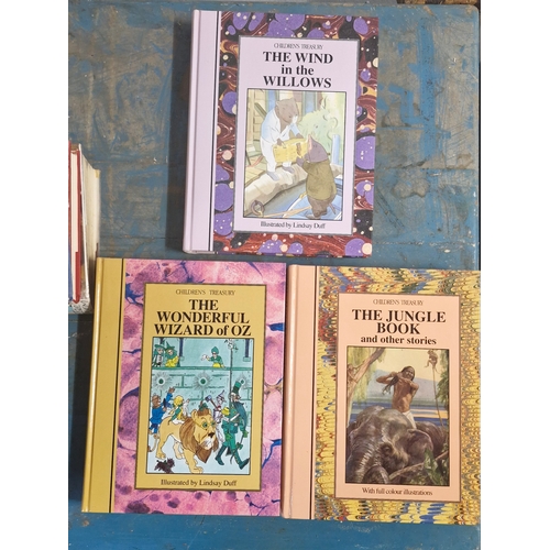 40 - CHILDREN'S TREASURY THE WIND in the WILLOWS, THE WONDERFUL WIZARD of OZ and THE JUNGLE BOOK and othe... 