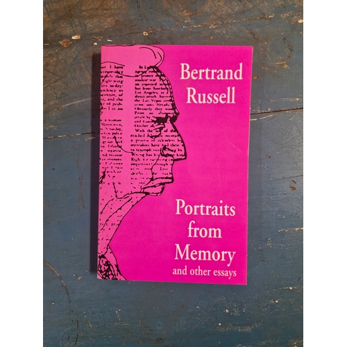 41 - Bertrand  Russell Portraits from Memory and other essays. 1995 print.