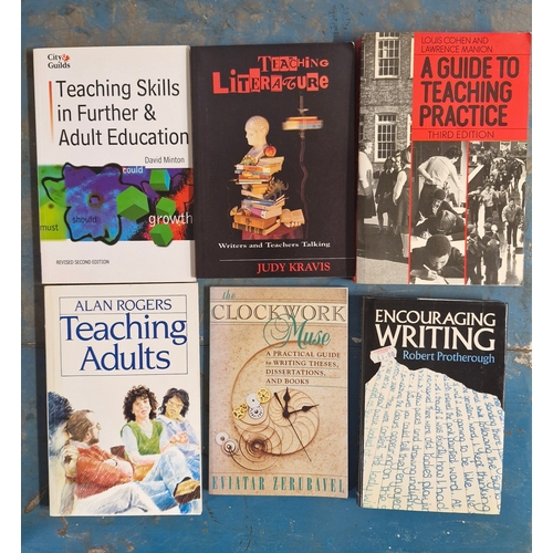 46 - A selection of 6 books on adult education.