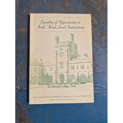 47 - Equality of opportunity in Irish Third Level institutions. Proceedings of a forum held September, 19... 