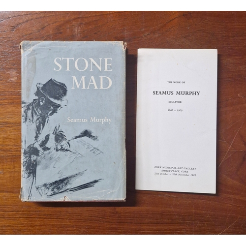 57 - Stone Mad. Seamus Murphy. Signed by Seamus Murphy. 1966 print.
Accompanied by an exhibition catalogu... 