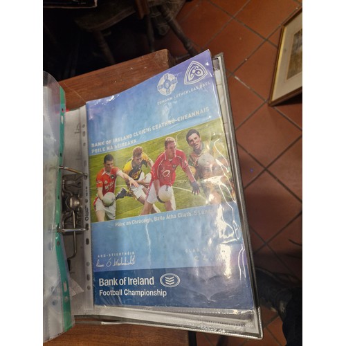 280 - A folder of 30 Plus GAA programs.30+