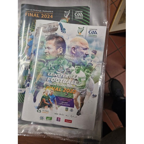 280 - A folder of 30 Plus GAA programs.30+