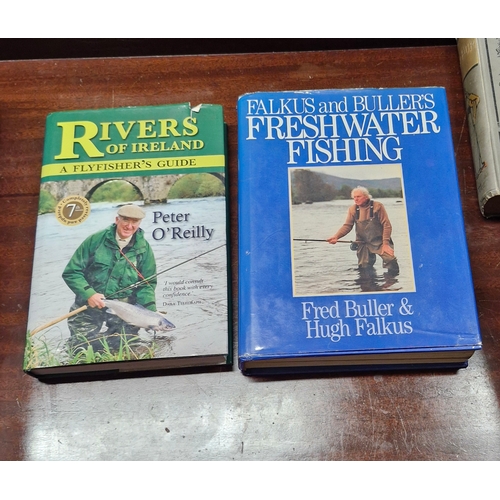 366 - Rivers of Ireland Peter O'Reilly 
And 
Falkus and Bullers Freshwater Fishing