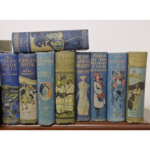 380 - A selection of 8 early 1900s novels.
Girls of the Hamlet Club