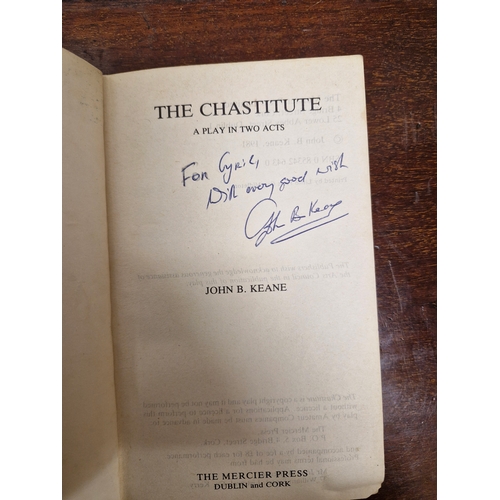 385 - Signed. John B Keane The Chastitute. 1981 1st edition Mercier.