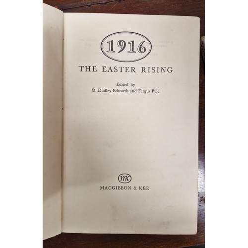 386 - 1916 THE EASTER RISING 
Edited by O. Dudley Edwards and Fergus Pyle 
MACGIBBON & KEE 1958 1st editio... 