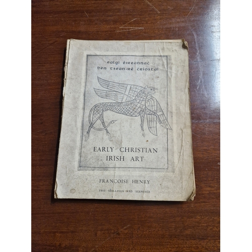 388 - EARLY CHRISTIAN  IRISH ART  
by  FRANCOISE HENRY  
(Translated by Máire MacDermott)  

PUBLISHED FOR... 