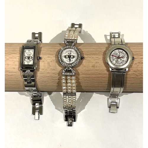 5 - A collection of three Rovada ladies wrist watches.