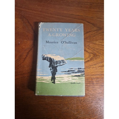 106 - Twenty Years A-Growing by Maurice O' Sullivan 1953 reprint / translation.