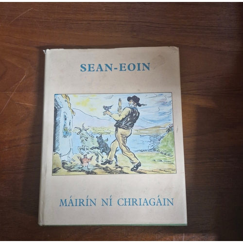 115 - Sean Eoin, Mairin Ni Chriagain
 1974. Illustrated I'm colour by Jack B Yeats.