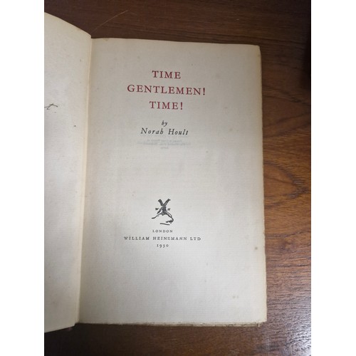 109 - Time Gentlemen Time by Norah Hoult. Signed.  1908.