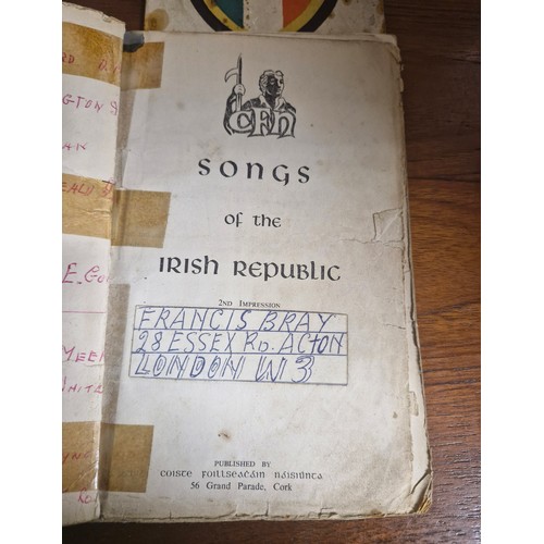 118 - Three Republican books -  Songs of the Irish Republic, Resistance, The Story of the Struggle in Brit... 