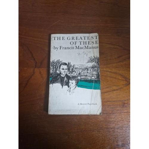 123 - The Greatest of These by Francis McManus  -  A Mercier Paperback. 1969 print