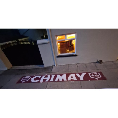 26 - 30ft Advertising banner  -  Chimay