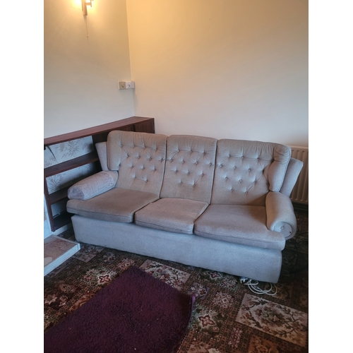 36 - A three piece suite of furniture  - very comfortable -