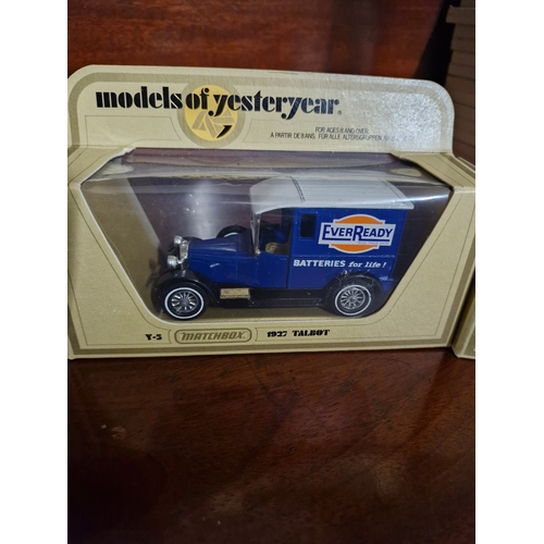 78 - 5 Matchbox vehicles. Models of Yesteryear.
Unopened and in original packaging.