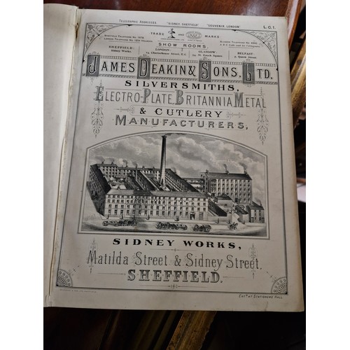 151 - James Deakin and Sons reference book, early 1900s.