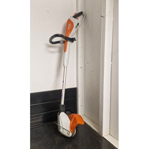 196 - Stihl FSA 45 battery powered chargeable strimmer.