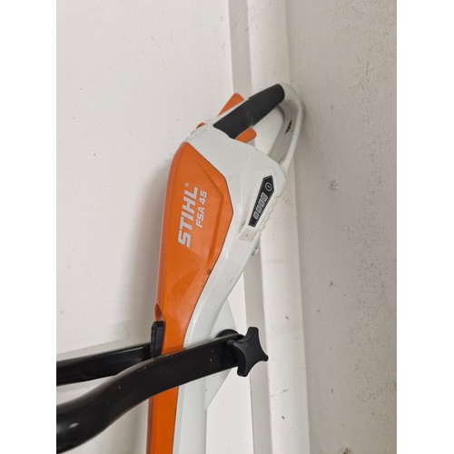 196 - Stihl FSA 45 battery powered chargeable strimmer.