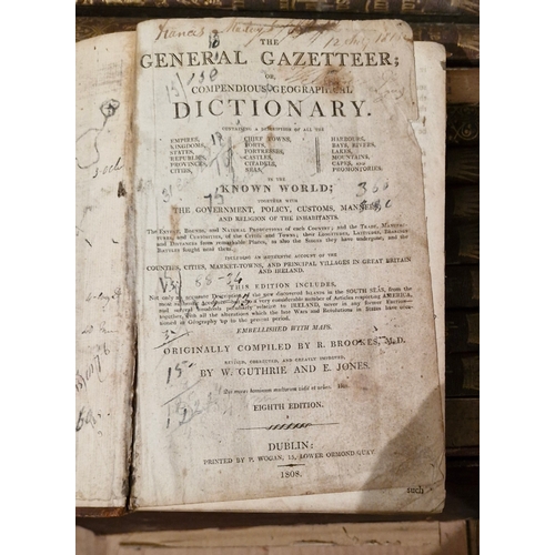 273 - Books. The General Gazetter Compendious Geographical Dictionary and The Imperial Dictionary of Unive... 