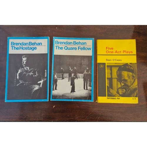 281 - Brendan Behan the Hostage, The Quare Fellow and Five one act plays by Seam O' Casey.