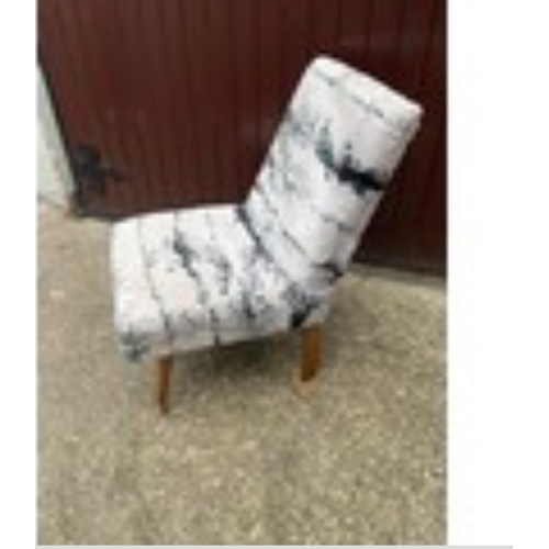 305 - A 60s 70s occasional chair by Kelletts Oldcastle Meath.. for restoration to be re cushioned