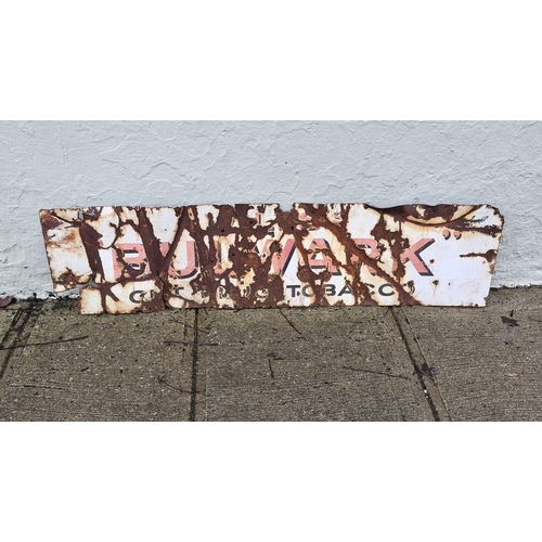 18 - Wills Bulwark Enamel Sign 150x38 cm