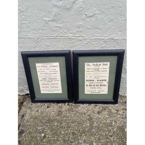 203 - A pair of advertisment prints.
