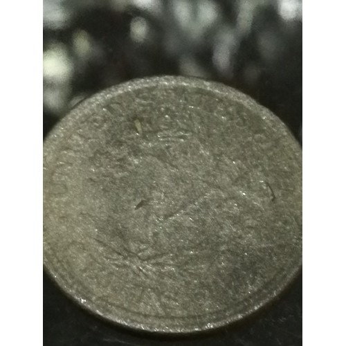 62 - 1890 American 'V' design nickel