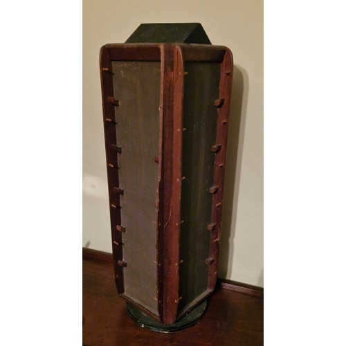 103 - Vernacular postcard display unit.