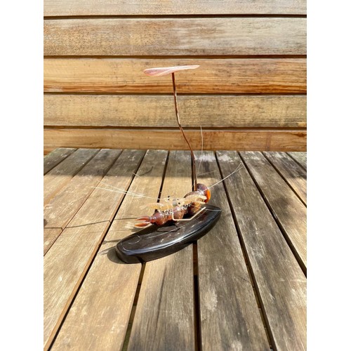 151 - Vintage Mid Century Shrimp model