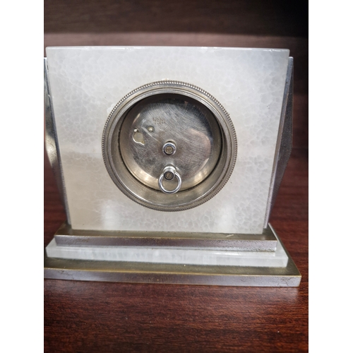 162 - Art deco clock.