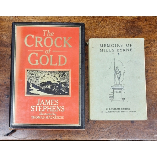 181 - The Crock of Gold by James Stephens Illustrated by Thomas MacKenzie and Memories of Miles Byrne.