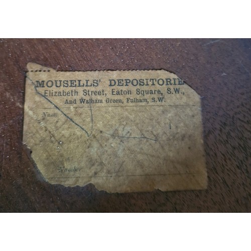 50 - A 1800s walnut octagonal occasional table with a gallery shelf, bearing the stamp