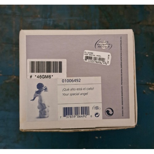 134 - Lladro figure  -  in original packaging  -  'Your Special Angel'.