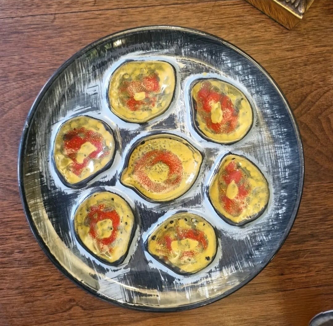 A good set of 13 mid-century French ‘PORNIC’ shellfish plates and ...