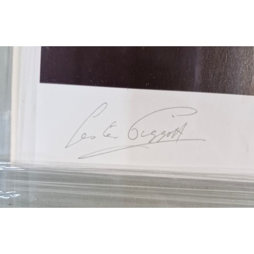 34 - Signed Portrait of Lester Piggott by Raymond L Skipp. Limited edition lithograph print of original, ... 
