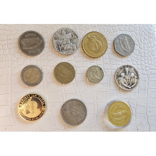 6 - An interesting collection of coins.