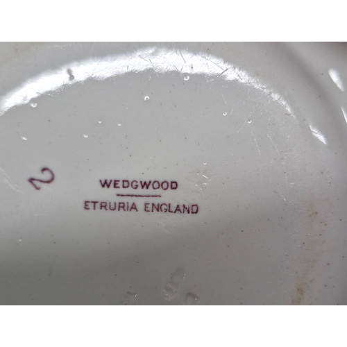 191 - Two vintage Wedgwood plates.